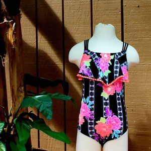 Wonder Nation One Piece Swimsuit Girls Size 7/8